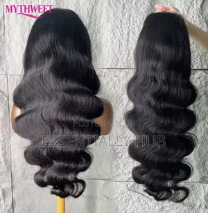 13*4 Body Wig Human Hair Black