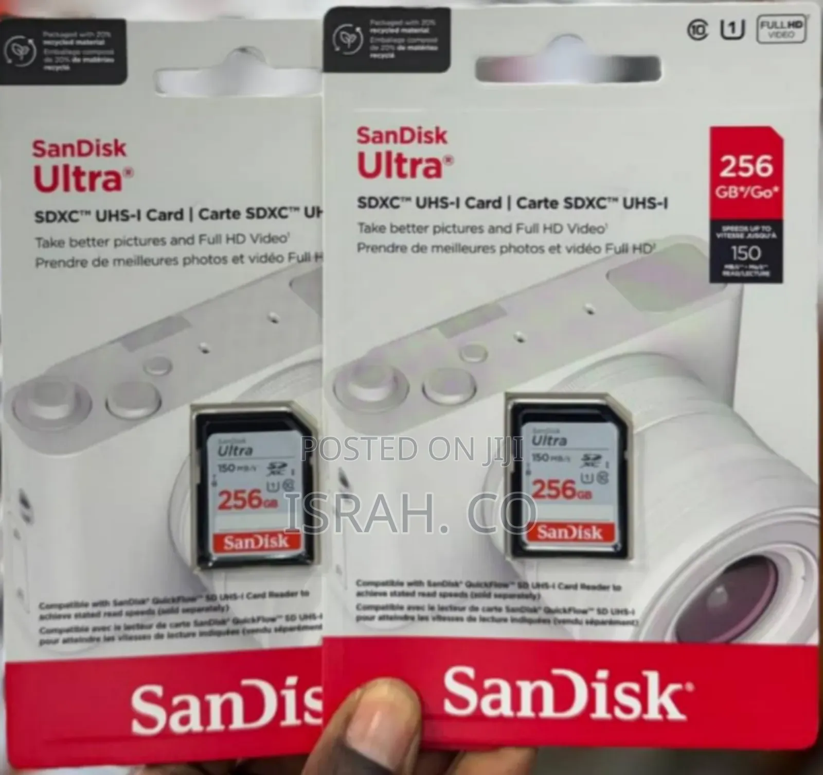 Sandisk Ultra 256gb SDXC Uhs-I Memory Card