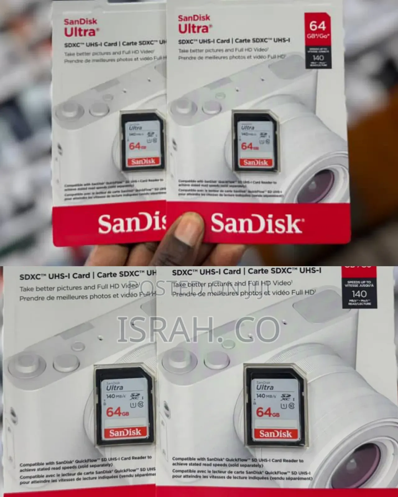 Sandisk Ultra 64gb SDXC Uhs-I Memory Card