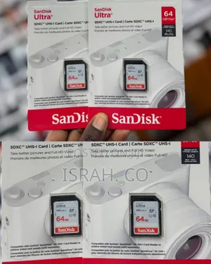 Sandisk Ultra 64gb SDXC Uhs-I Memory Card