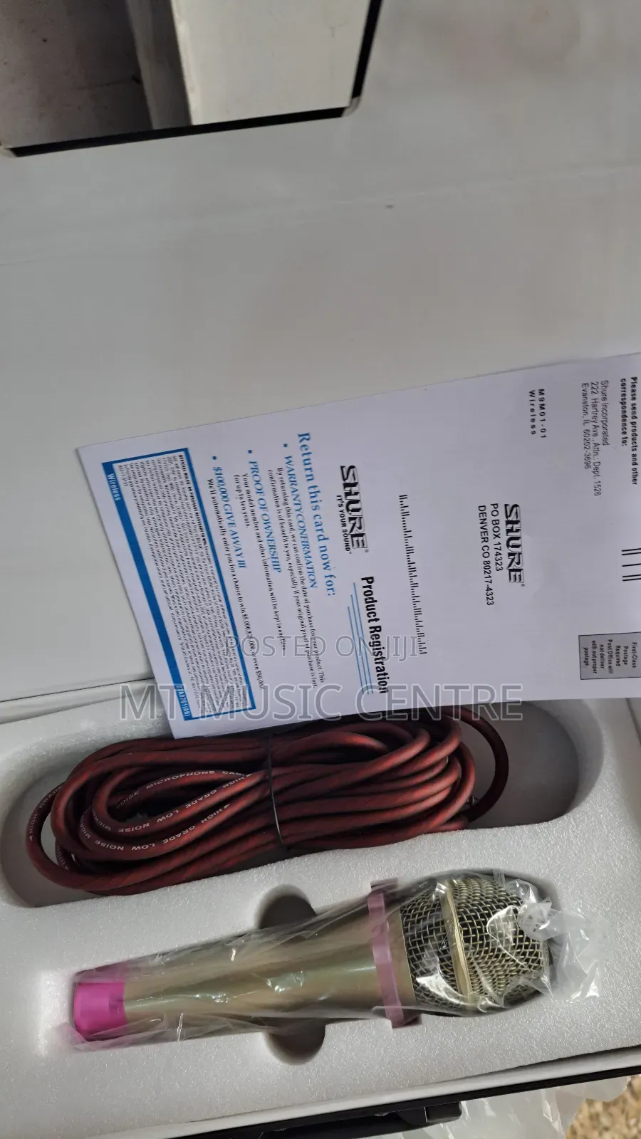 Shure Beta 98a Wired Microphone