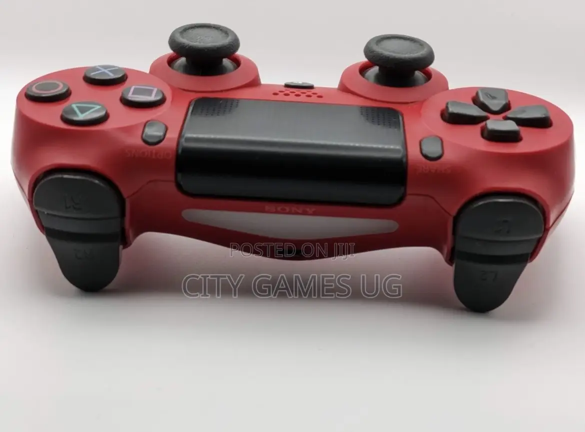 Sony Wireless Dualshock Controller for Playstation 4 - Red Uk Used