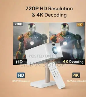 Green Lion Galaxy Portable Projector, Projector With Speaker