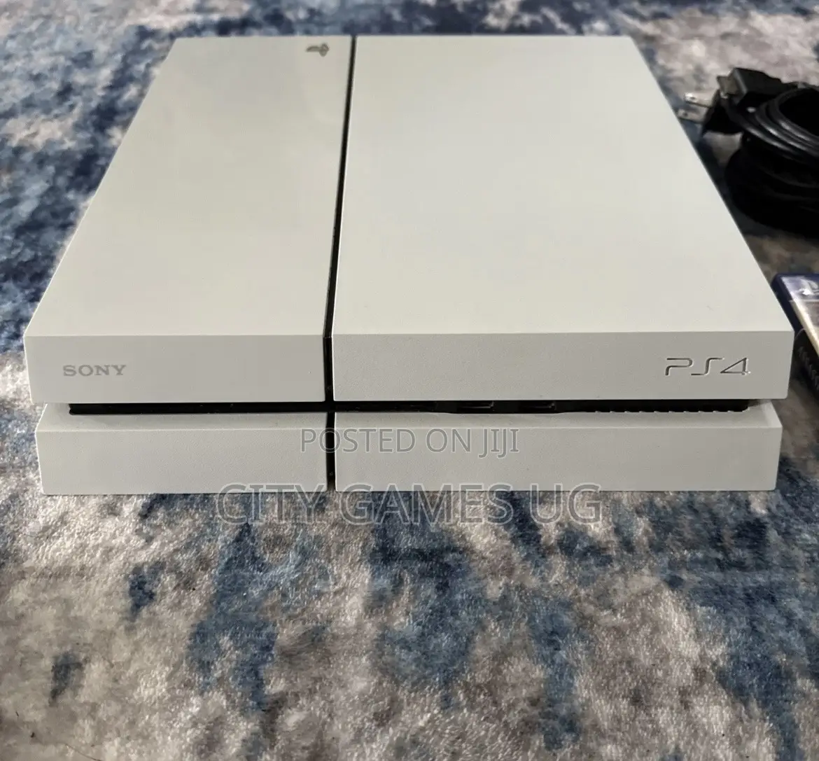Sony Playstation 4 Ps4 White 500gb Video Game Console With Controller