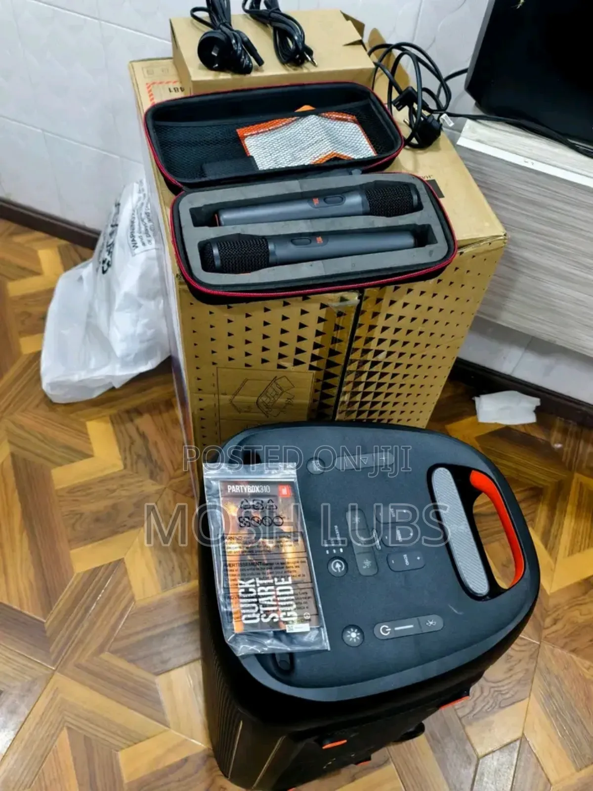 JBL Party Box 310 With Dual JBL Mics