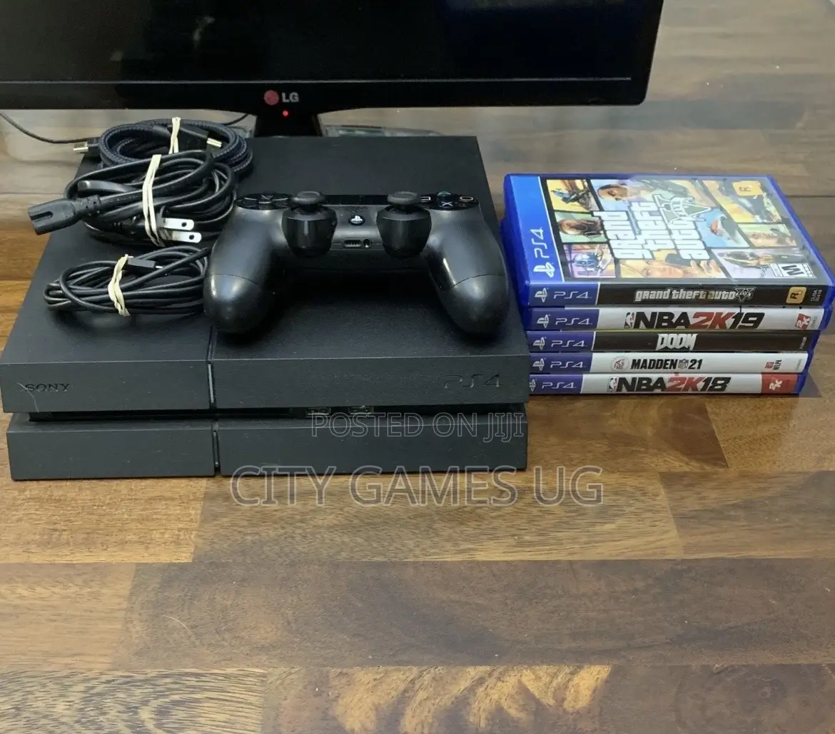 Sony Playstation 4 500gb Game Console W/ Controller, Gta v More!