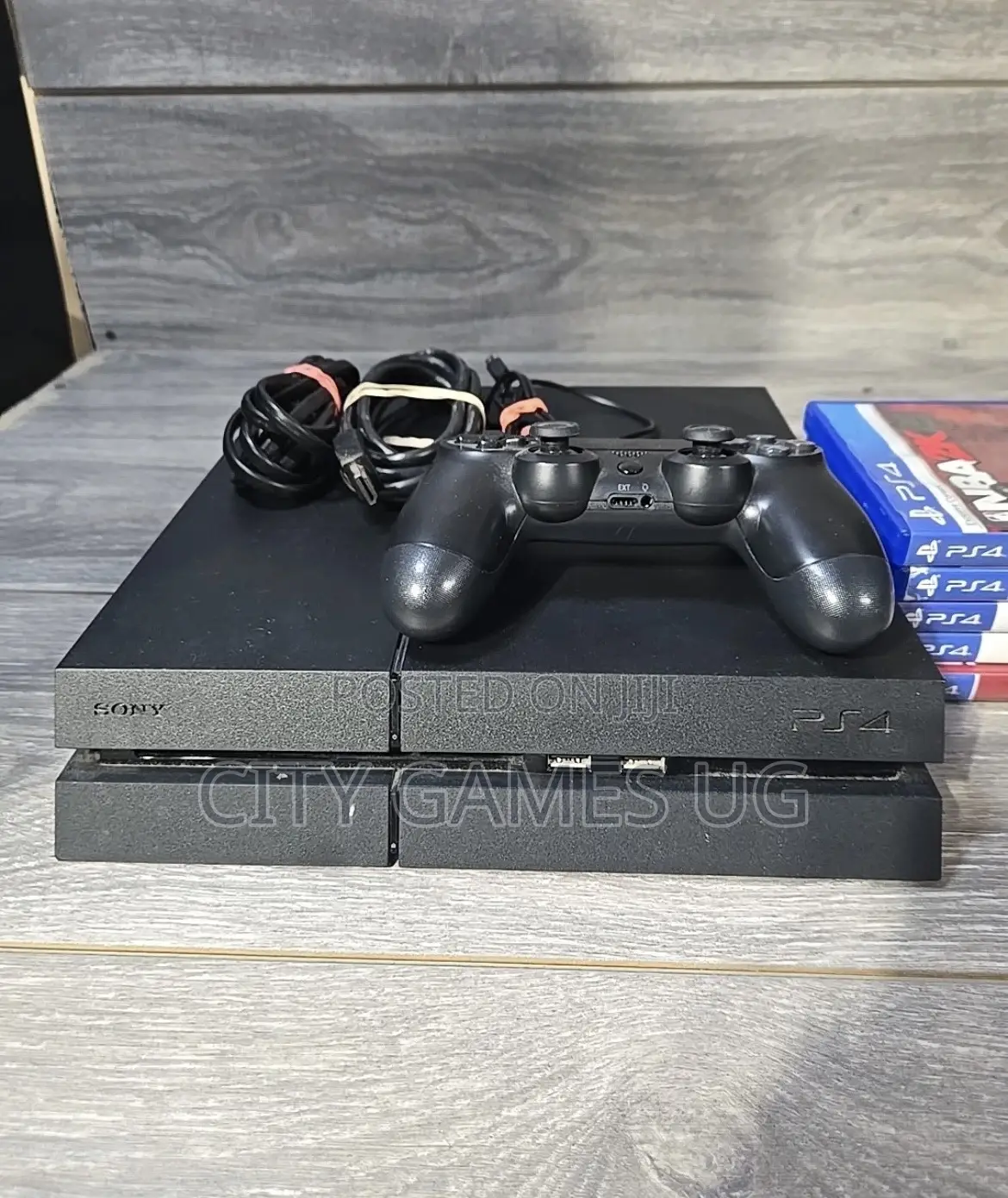 Sony Playstation 4 500gb Game Console W/ Controller 5 Sports Games