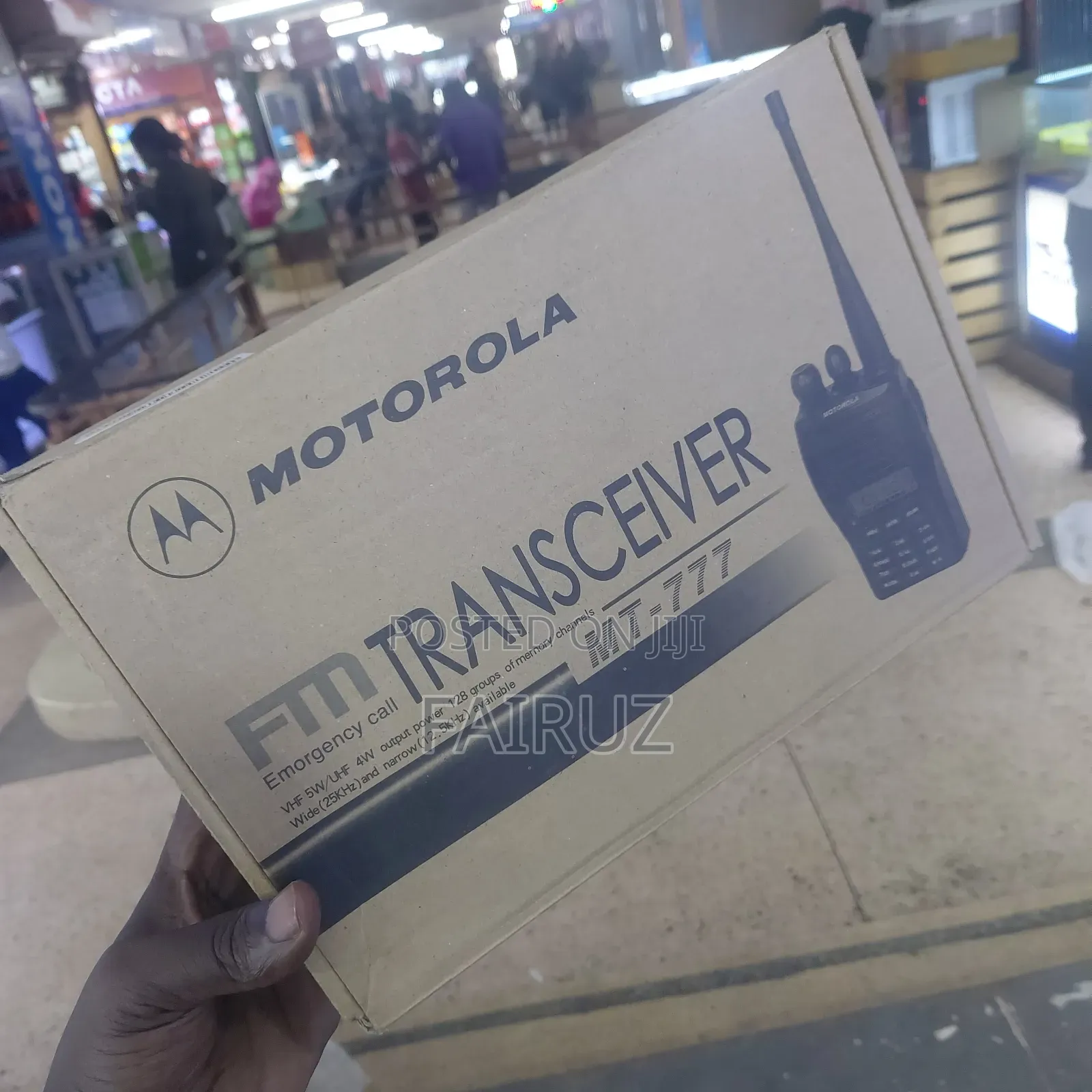 Motorola Walkie Talkie Mt-777