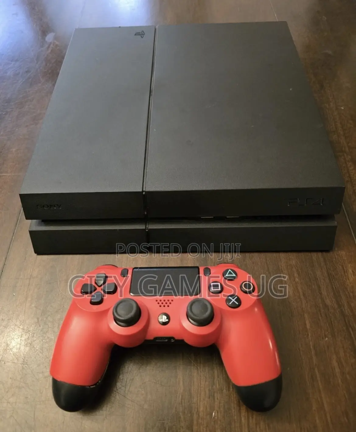 Sony Playstation 4 Console With Controller Games and Wires Tested