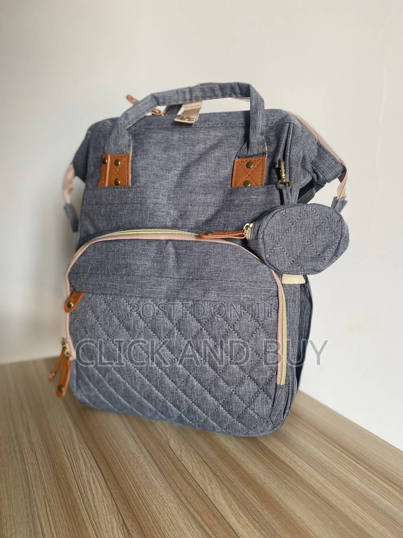 Diaper Backpack - Grey