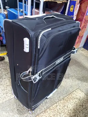 Original Cloth Suitcase. Extra Large.( Black)