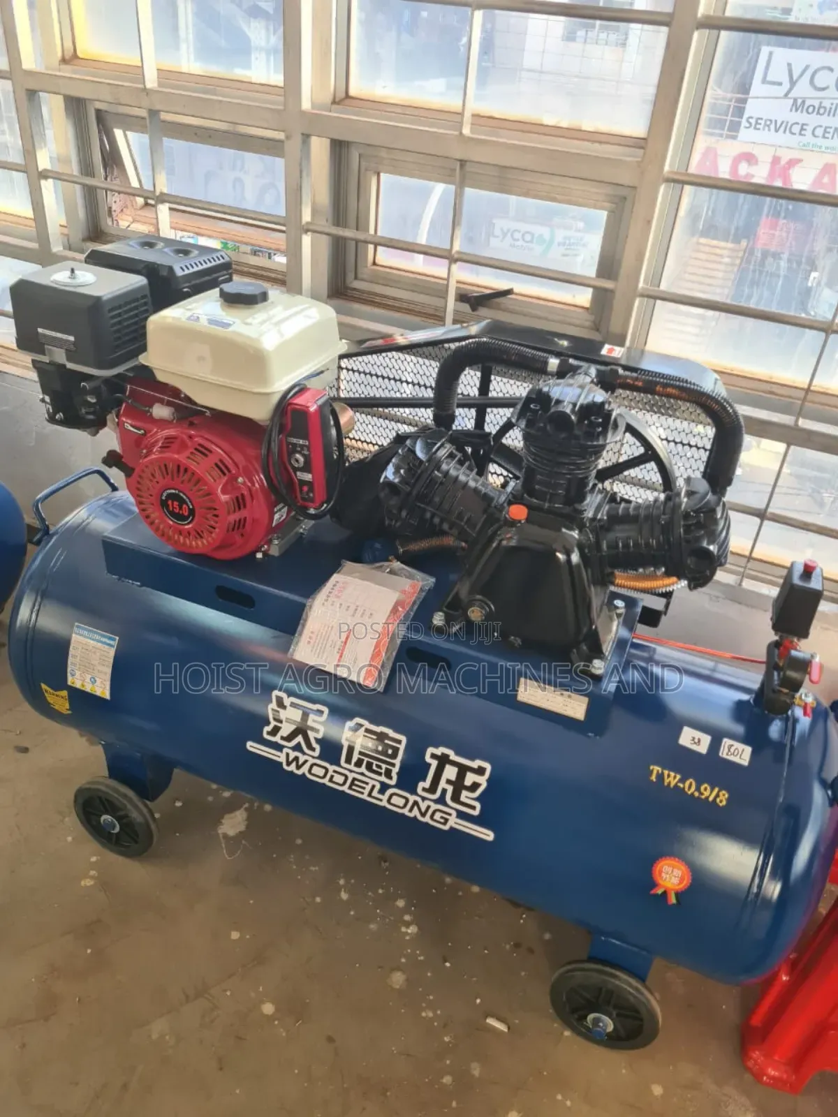 Petrol Air Compressor 200ltrs