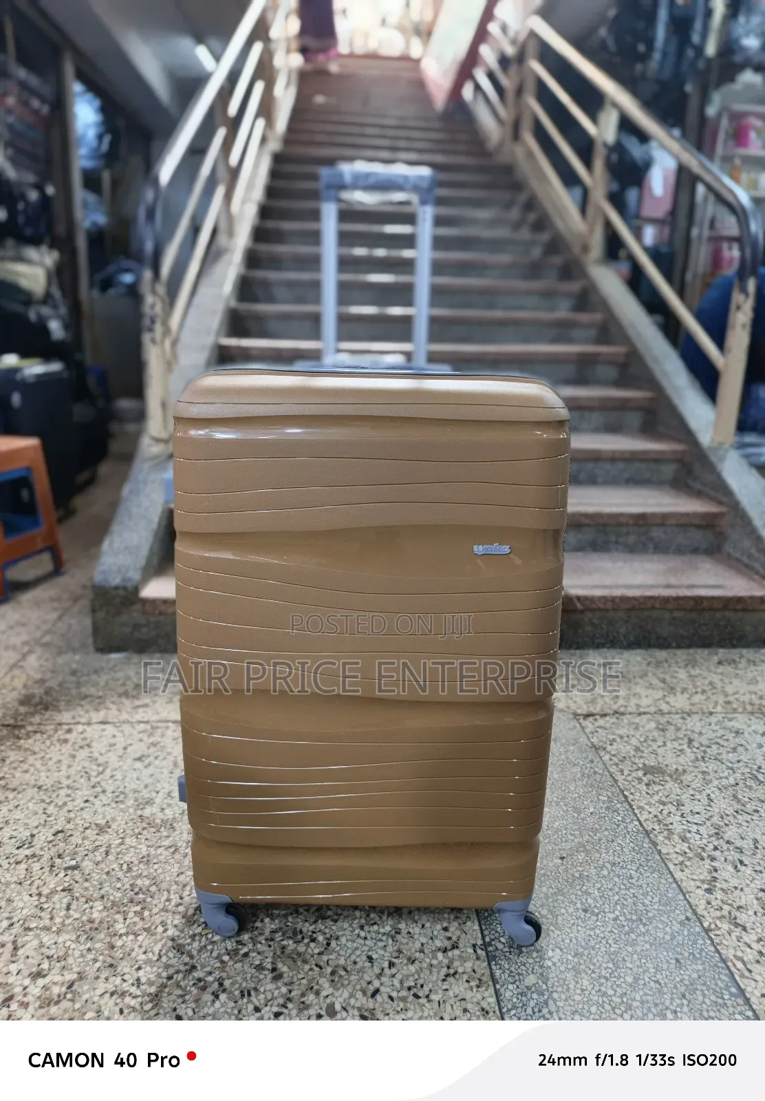 Travel Plastic Suitcases. Small Size