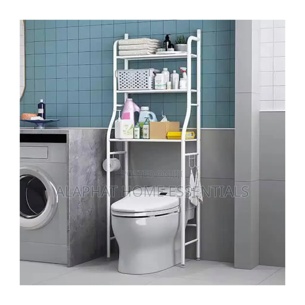 3-Tier Metal Bathroom/Toilet Organizer