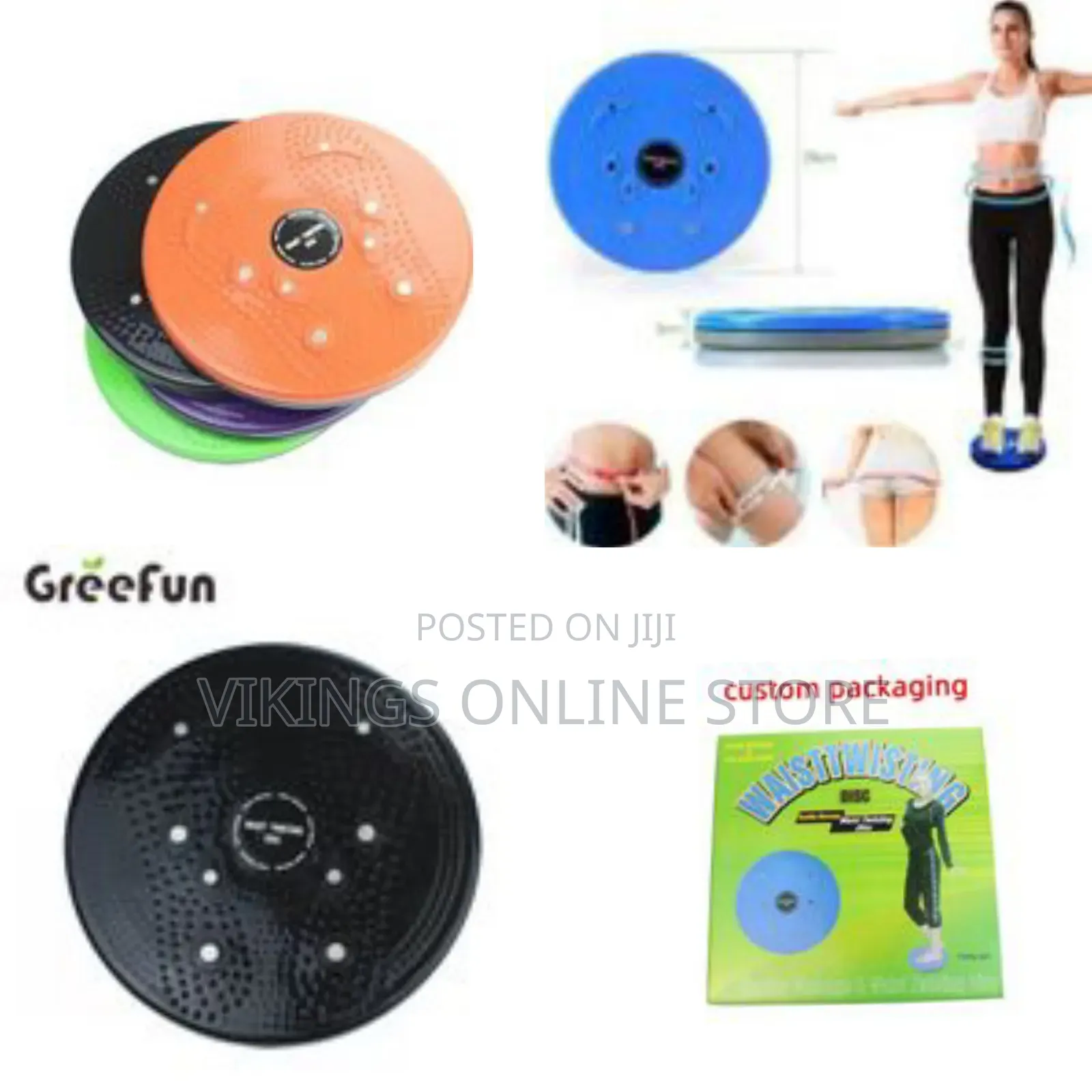 Torsion Twisting Waist Disc Body Twister Ankle Body Aerobic Exercise