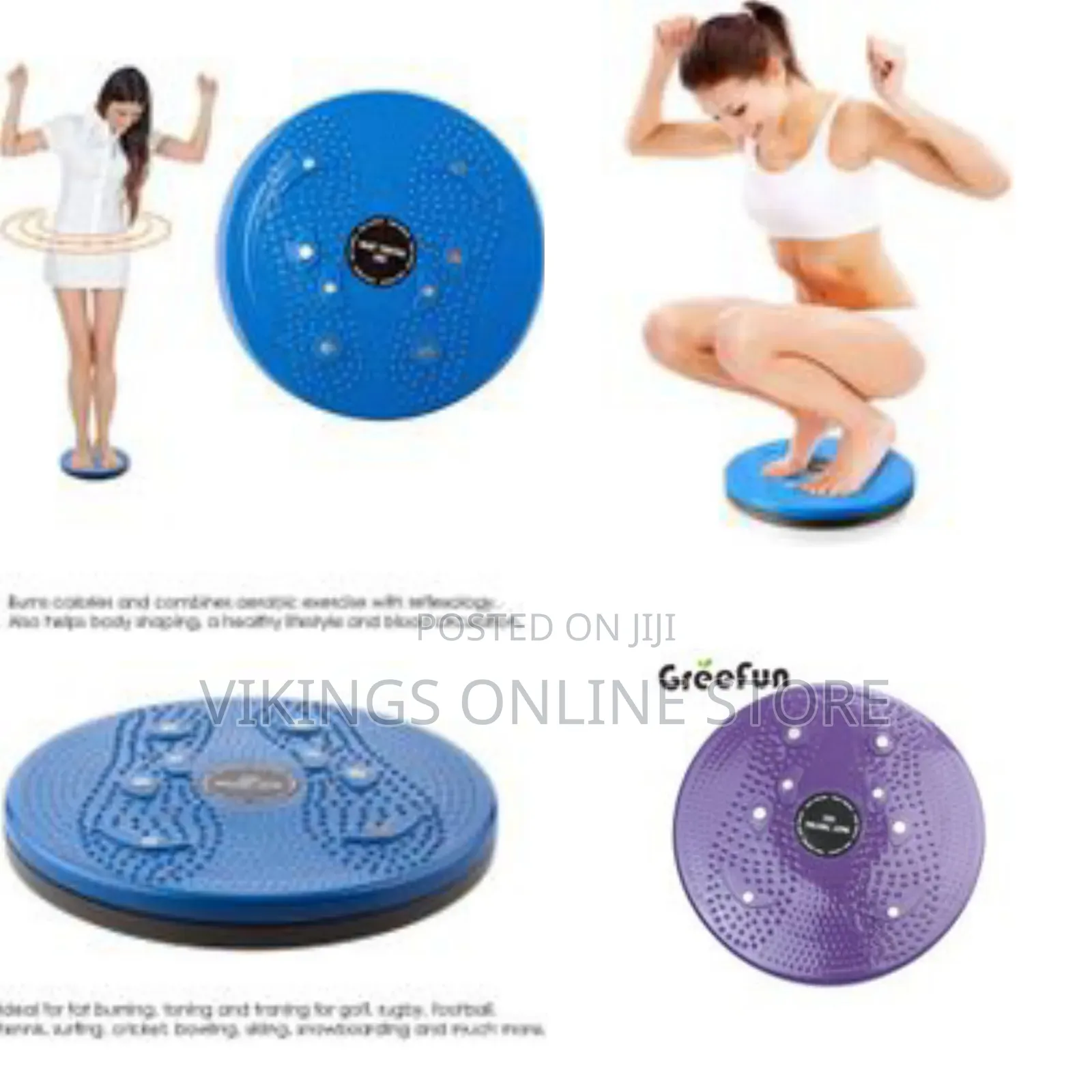 Torsion Twisting Waist Disc Body Twister Ankle Body Aerobic Exercise