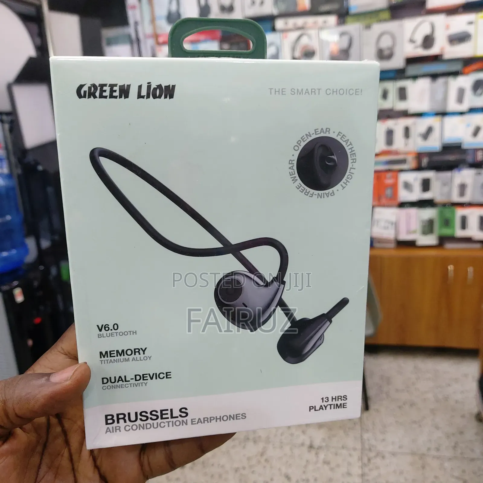 Green Lion Brussels Air Conduction Earphones