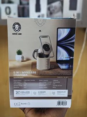 Green Lion 5 in 1 With Integrated Bluetooth Speaker