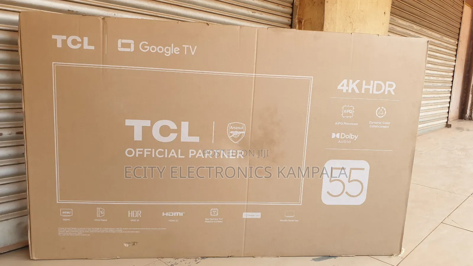 Its Andriod Tv TCL 55" Smart