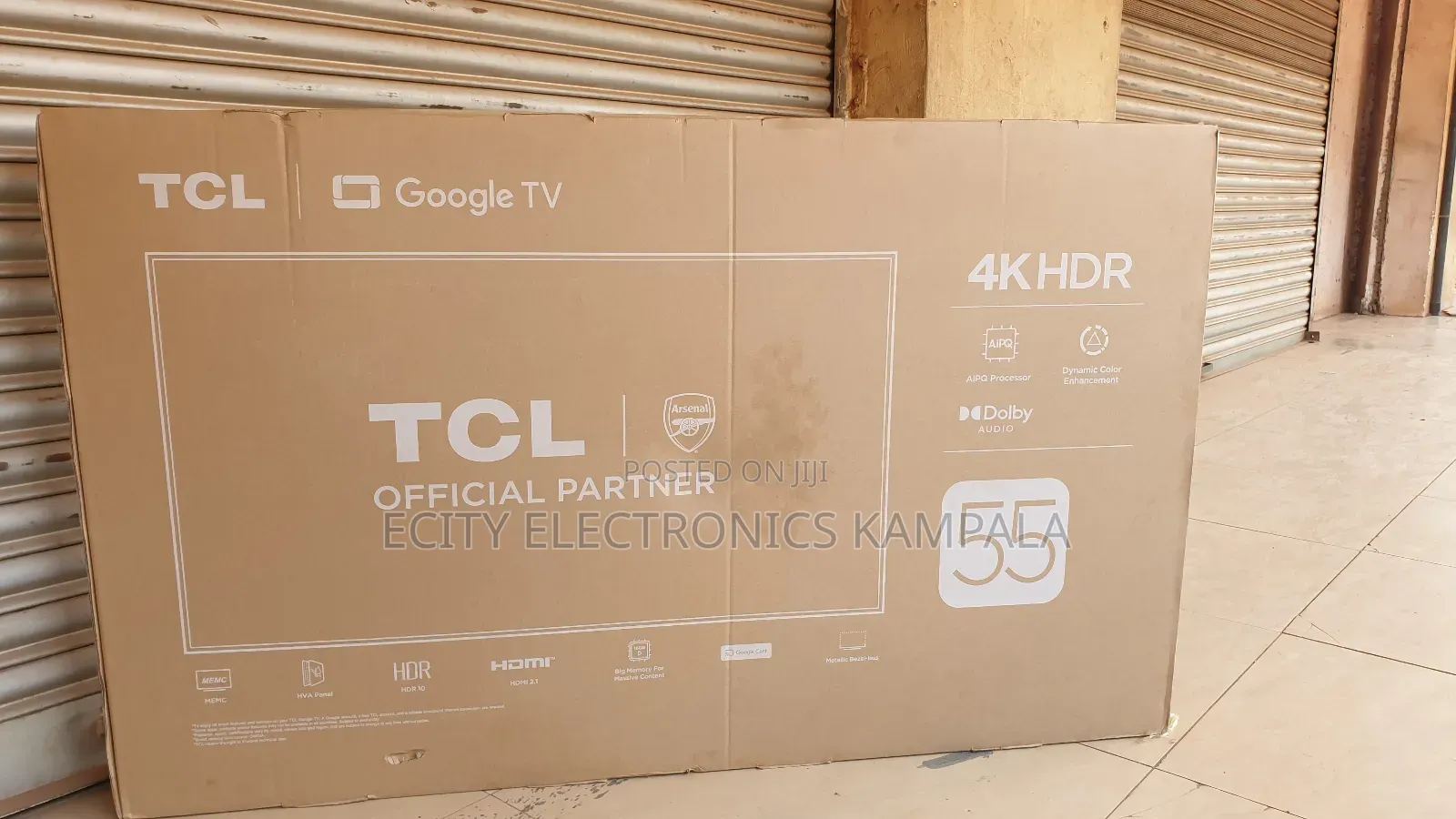 Its Andriod Tv TCL 55" Smart
