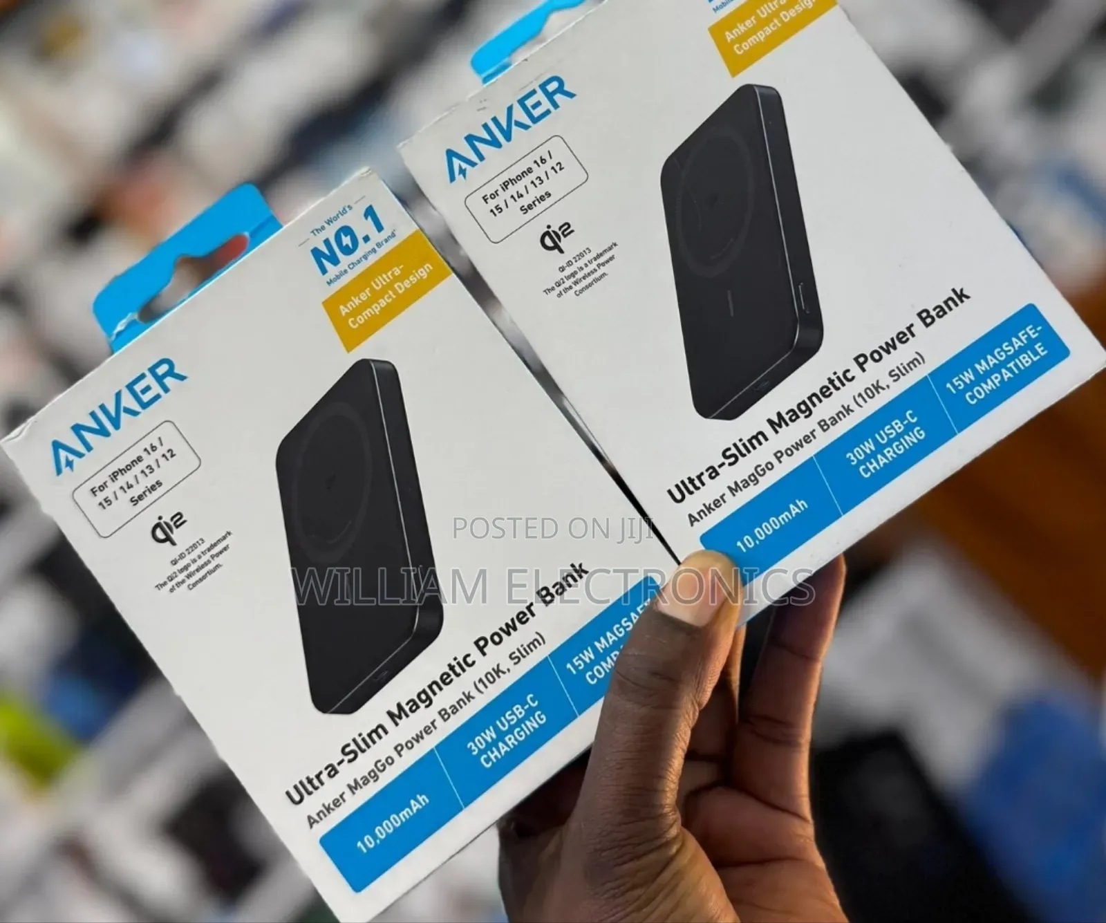 Anker Ultra-Slim Magnetic Power Bank 30w 