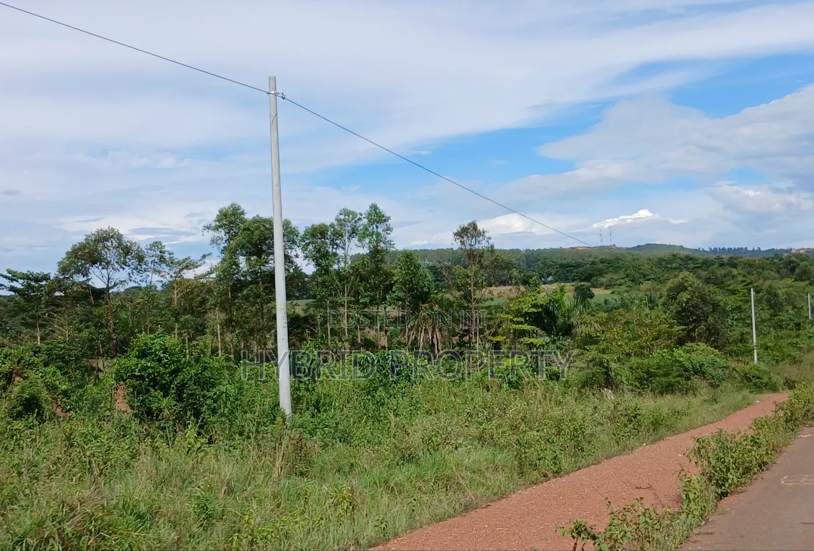145acres Of Commercial Tarmac Land For Sale At Busunju Along Hoima Rd.