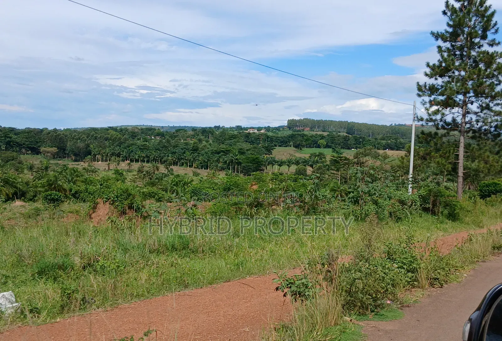 145acres Of Commercial Tarmac Land For Sale At Busunju Along Hoima Rd.