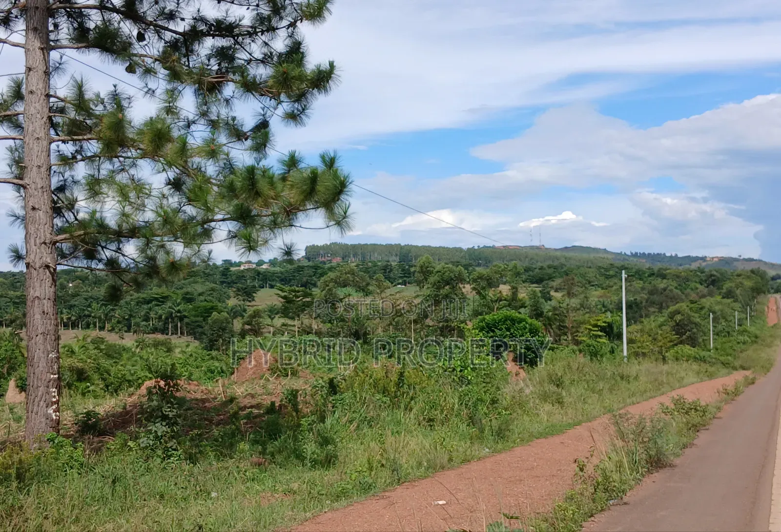 145acres Of Commercial Tarmac Land For Sale At Busunju Along Hoima Rd.