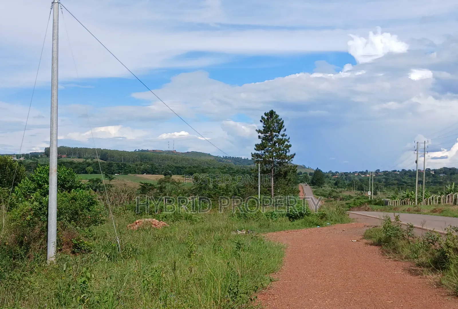 145acres Of Commercial Tarmac Land For Sale At Busunju Along Hoima Rd.