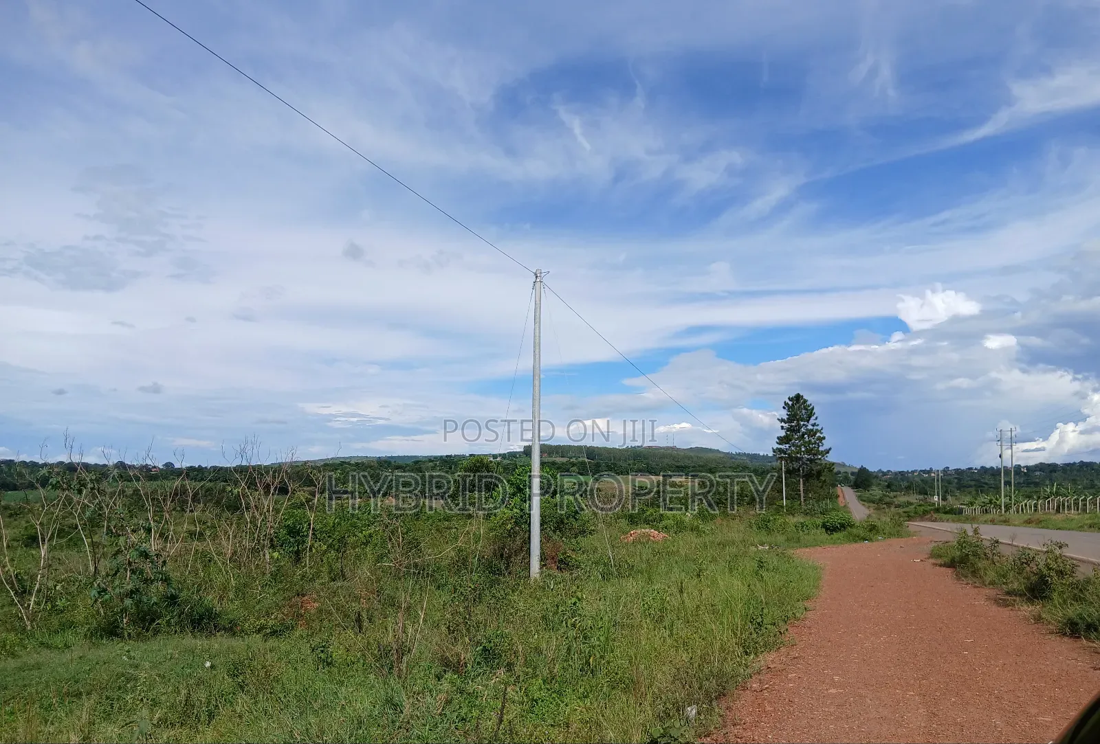 145acres Of Commercial Tarmac Land For Sale At Busunju Along Hoima Rd.