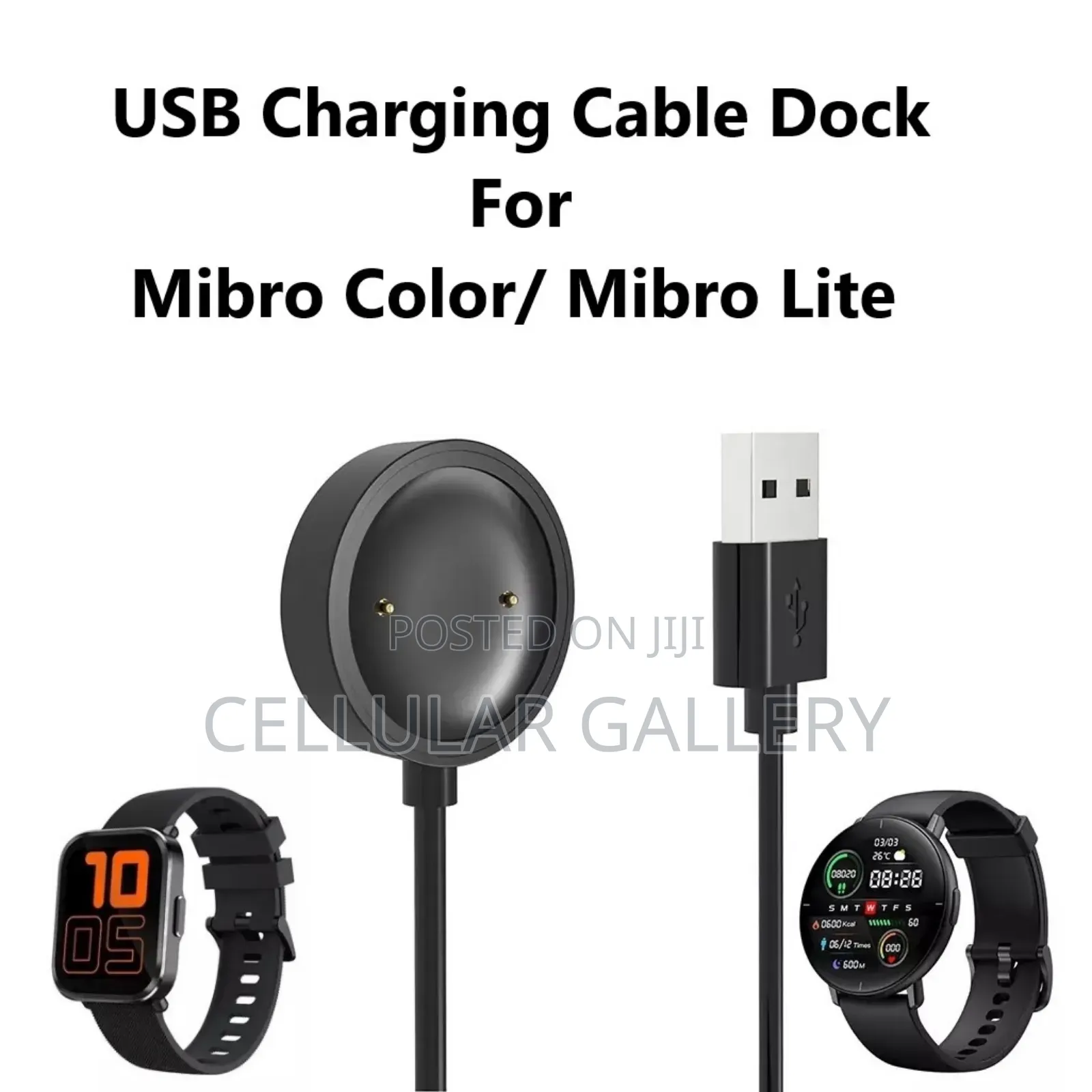 Mibro Smart Watch Charger for S6/Sport6/Color/Lite/X1