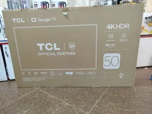 50 Inches Smart Uhd TCL Flat Screen Flameless Tv
