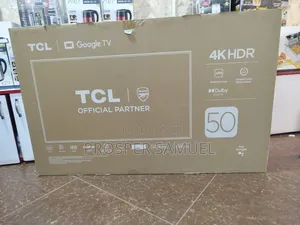 50 Inches Smart Uhd TCL Flat Screen Flameless Tv