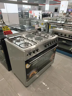 Blueflame 90cm by 60cm Electric Cooker Oven (4+2) Auto Ignited Burners