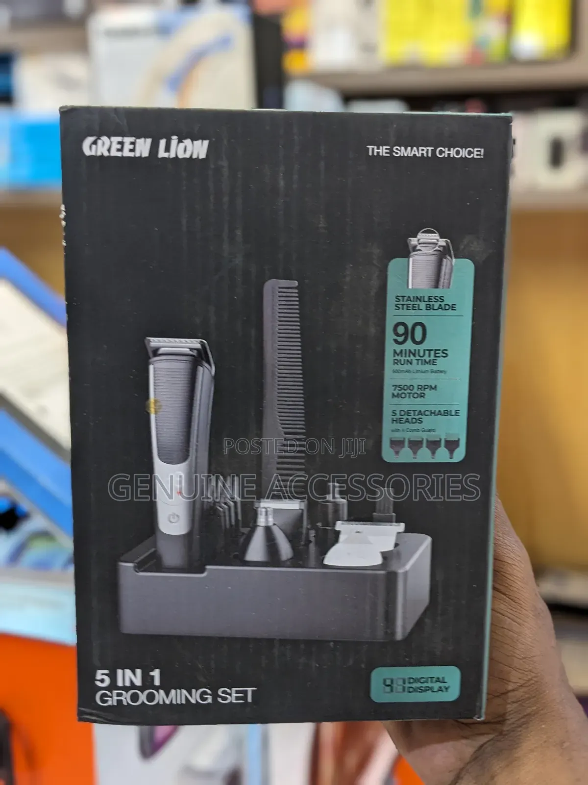 Green Lion 5 in 1 Grooming Set