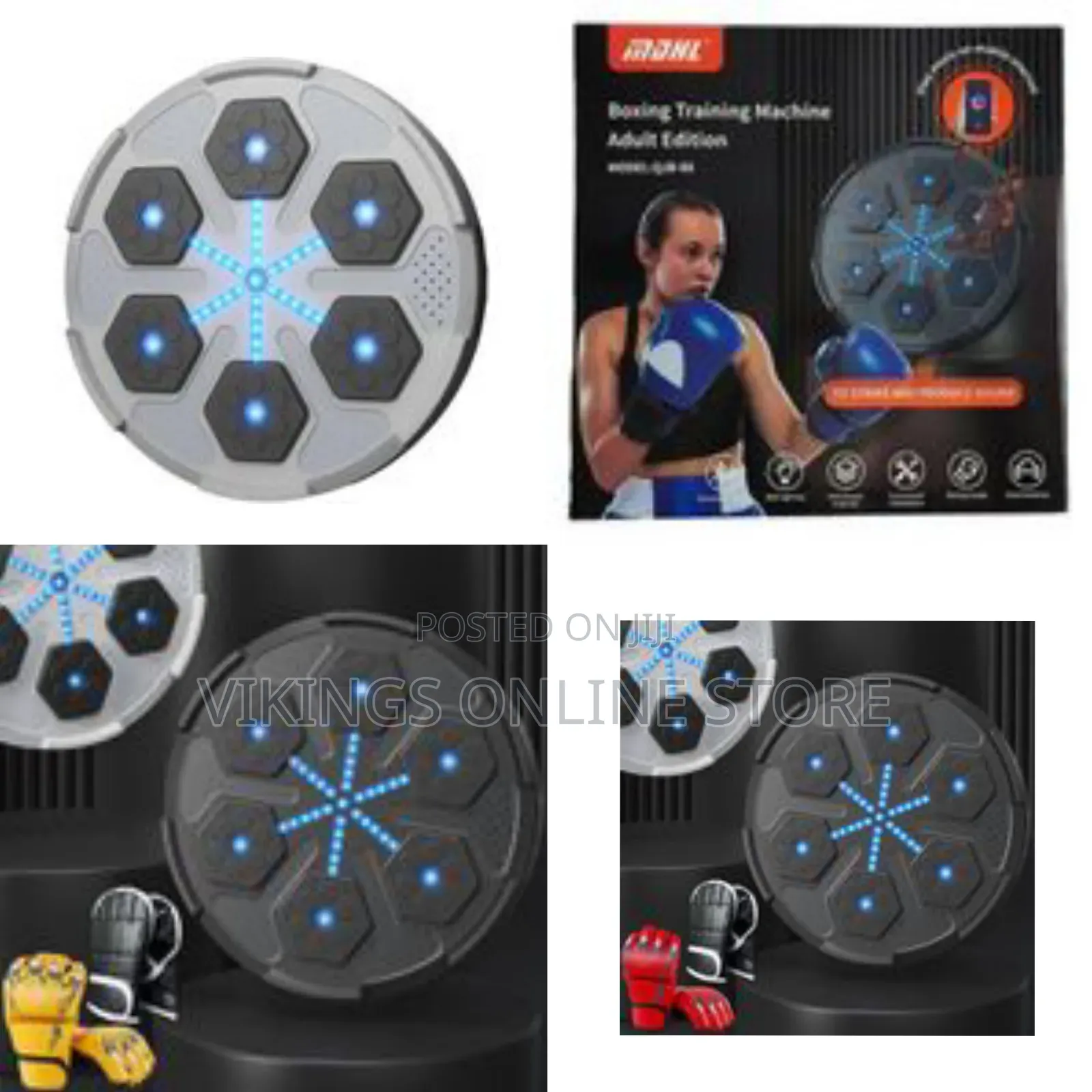 Boxing Machine for Home Wall Mount Bluetooth Music Electronic Boxing