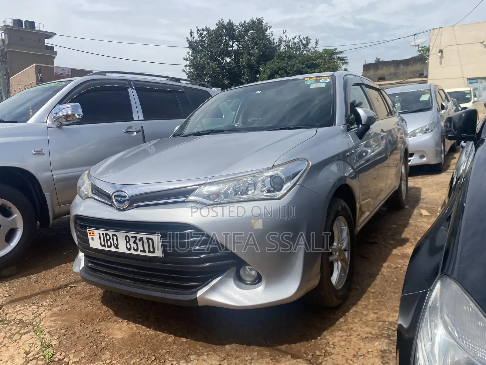 Toyota Corolla Fielder 2011 Silver