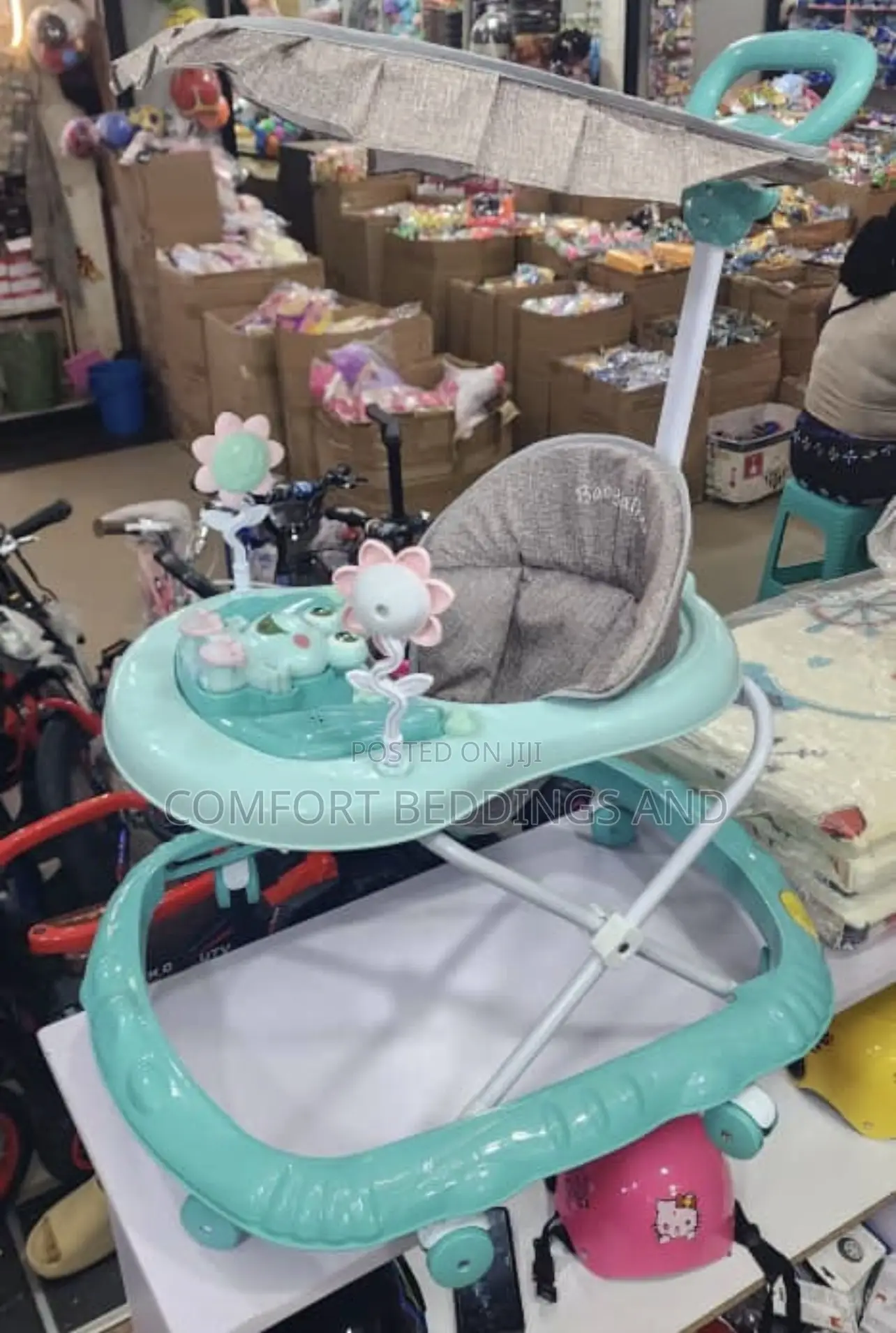 Baby Walker Light Green With Music