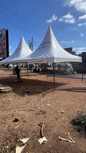 Pure White 100 Seater Tents