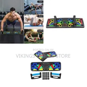 Body Building Push Up Rack Board Fitness Equipment With Color-Coded
