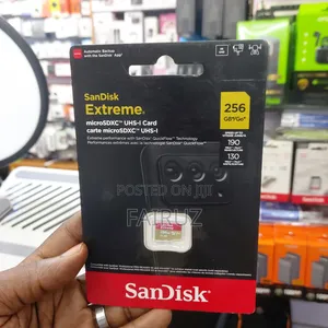 256gb Extreme Sandisk Memory Card
