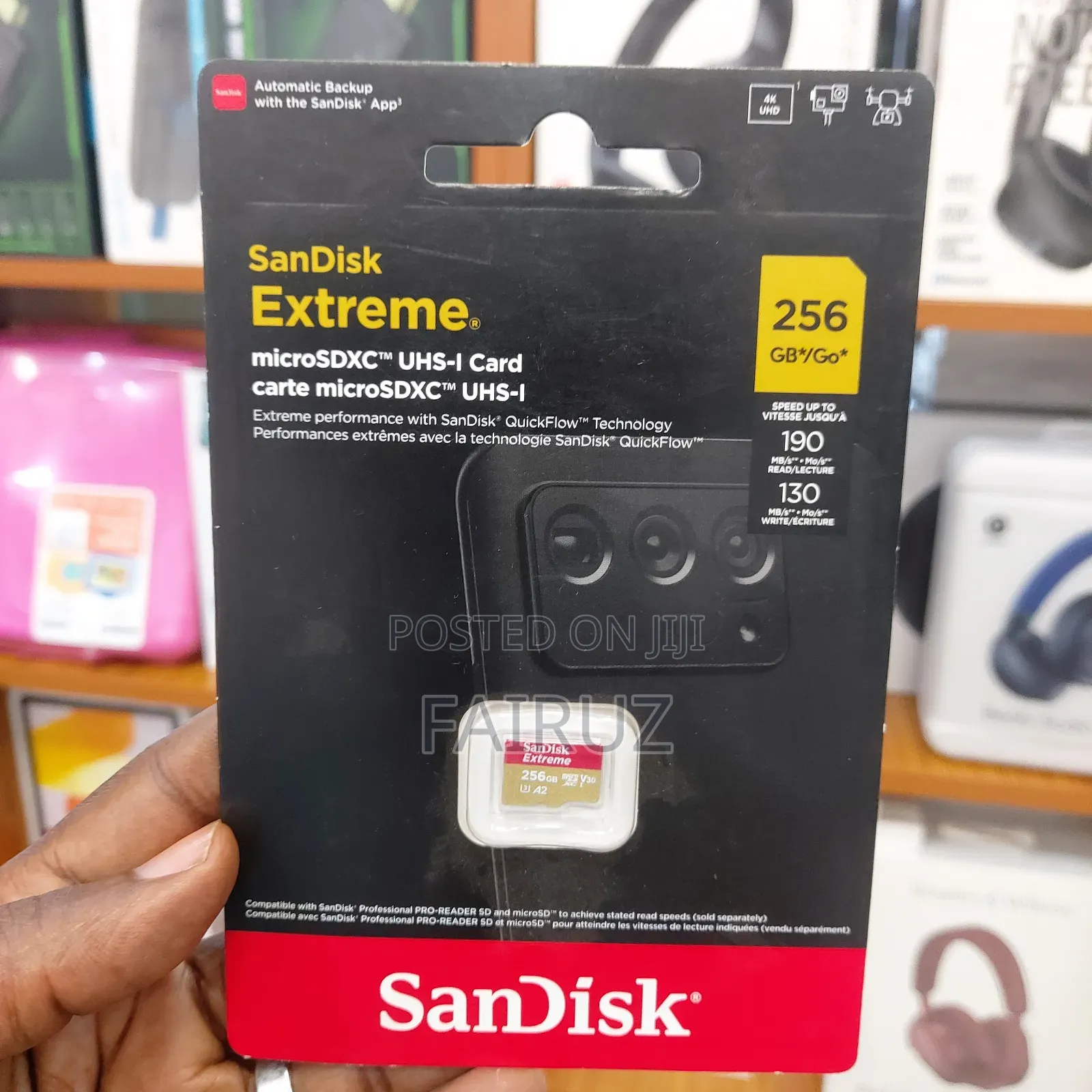 256gb Extreme Sandisk Memory Card