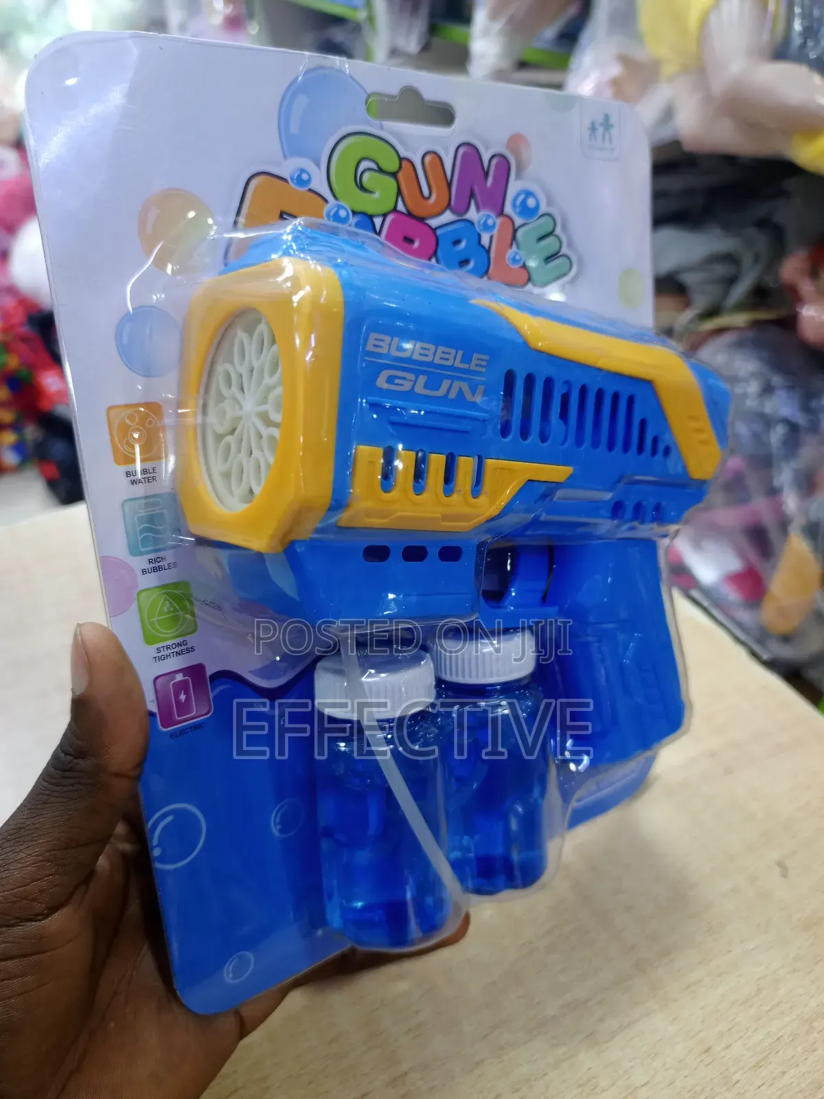 Handheld Bubble Gun Toy.