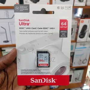 64gb Sandisk Sd Ultra Camera Card
