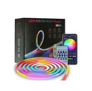 Neon RGB Led Strip Light 5m – Usb Waterproof Ip67, Bt App Remote