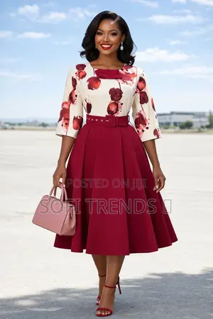 Ladies Round Dresses