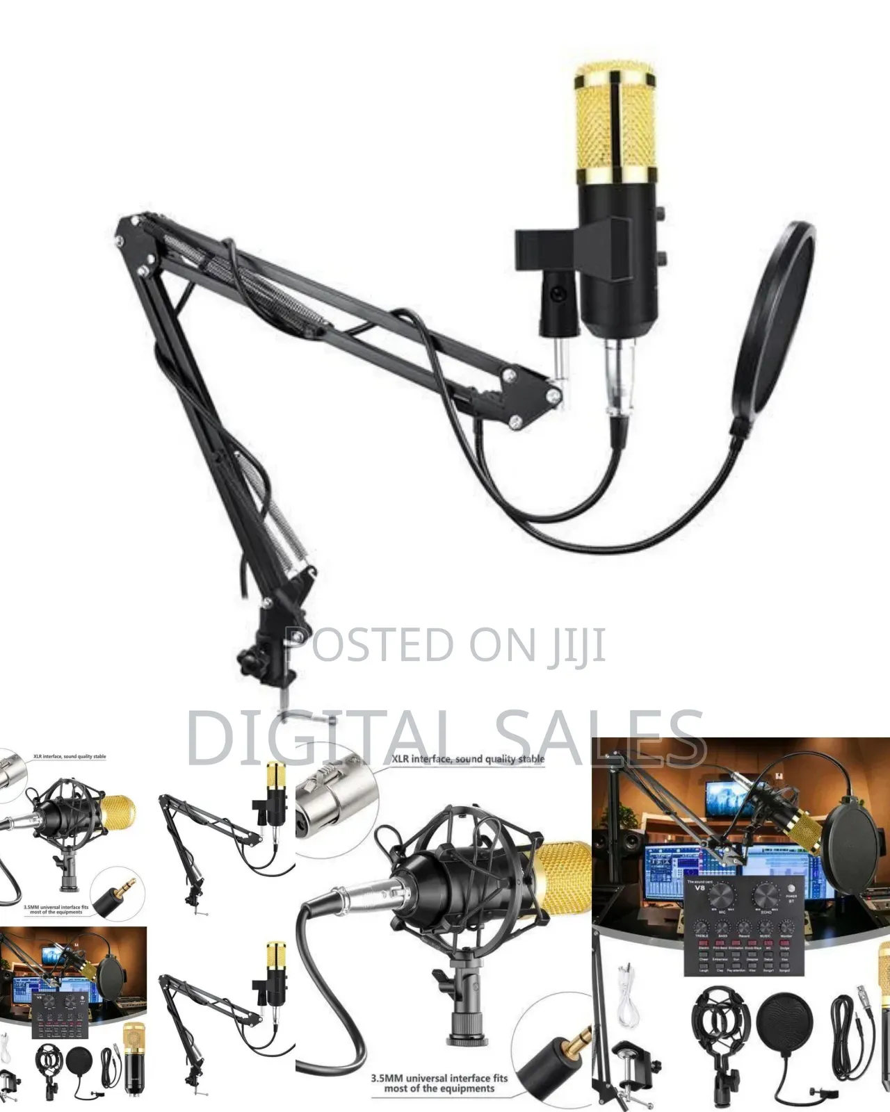 Bm-900 Condenser Microphone Kit