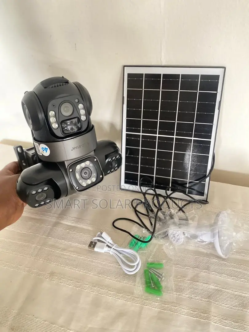 Smart Net Solar Powered Camera