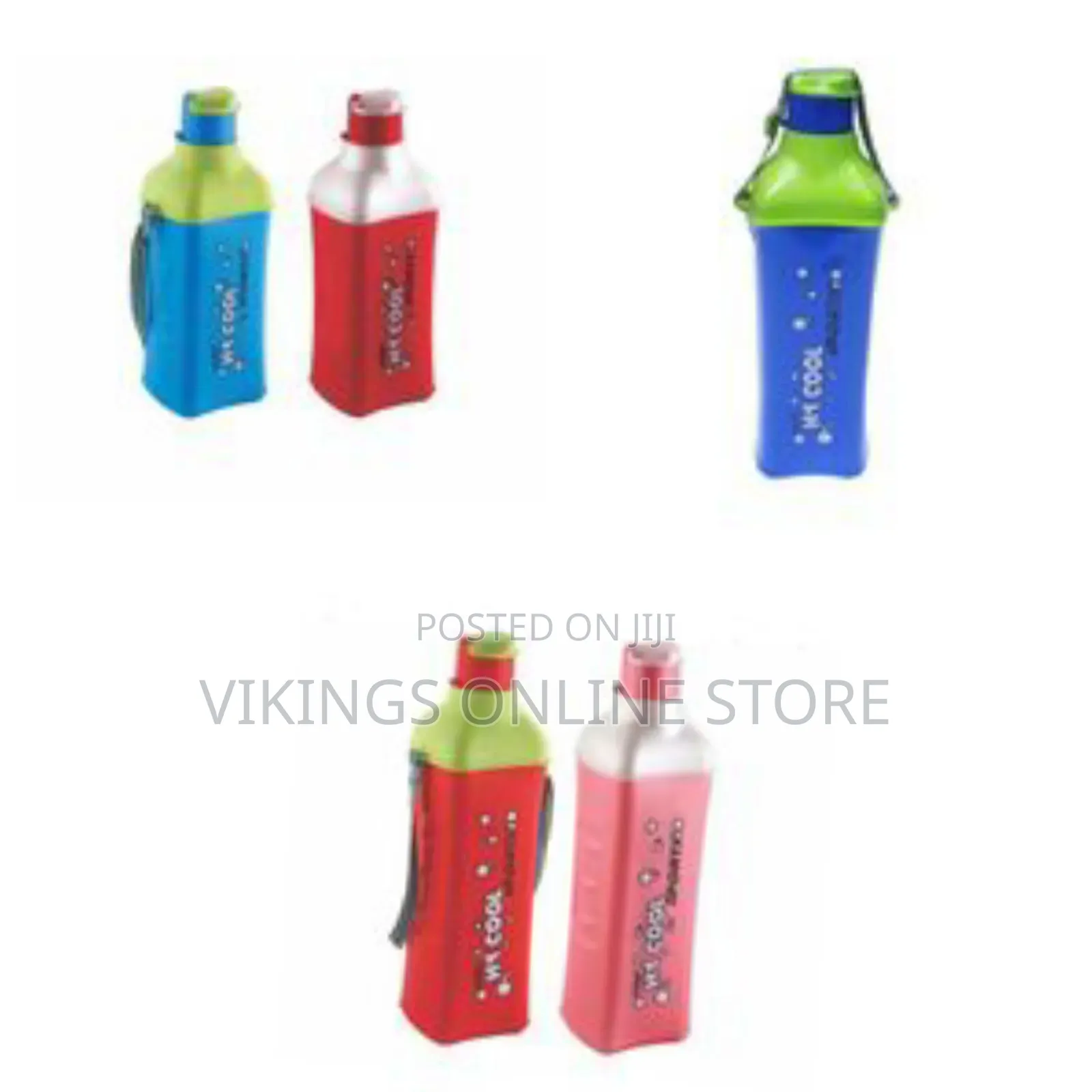 730ml Spillproof Square Insulated Sports Cycling School Water Bottle