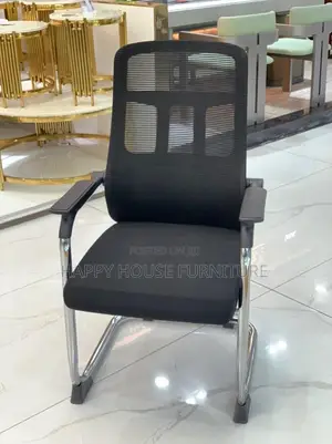 Fai Black Vistor Chair